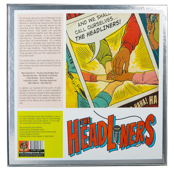 Various Artists - The Headliners (5 record vinyl boxed set)