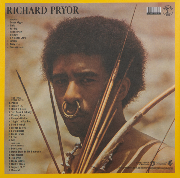 Richard Pryor (2xLP, retail variant Black Vinyl)