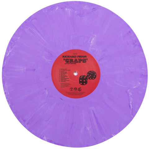 Richard Pryor - 'Craps' (After Hours) (2xLP, Mondo variant Light Purple Blast Vinyl)