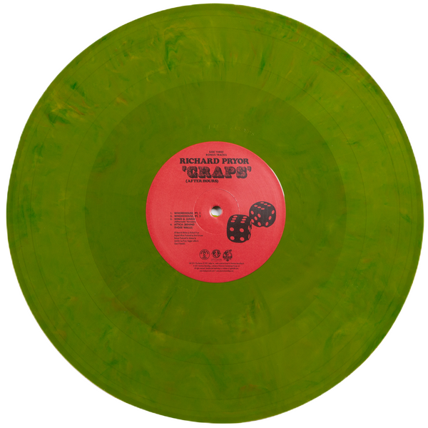 Richard Pryor - 'Craps' (After Hours) (2xLP, SUR exclusive Opaque Olive Vinyl) w/exclusive bonus trading card
