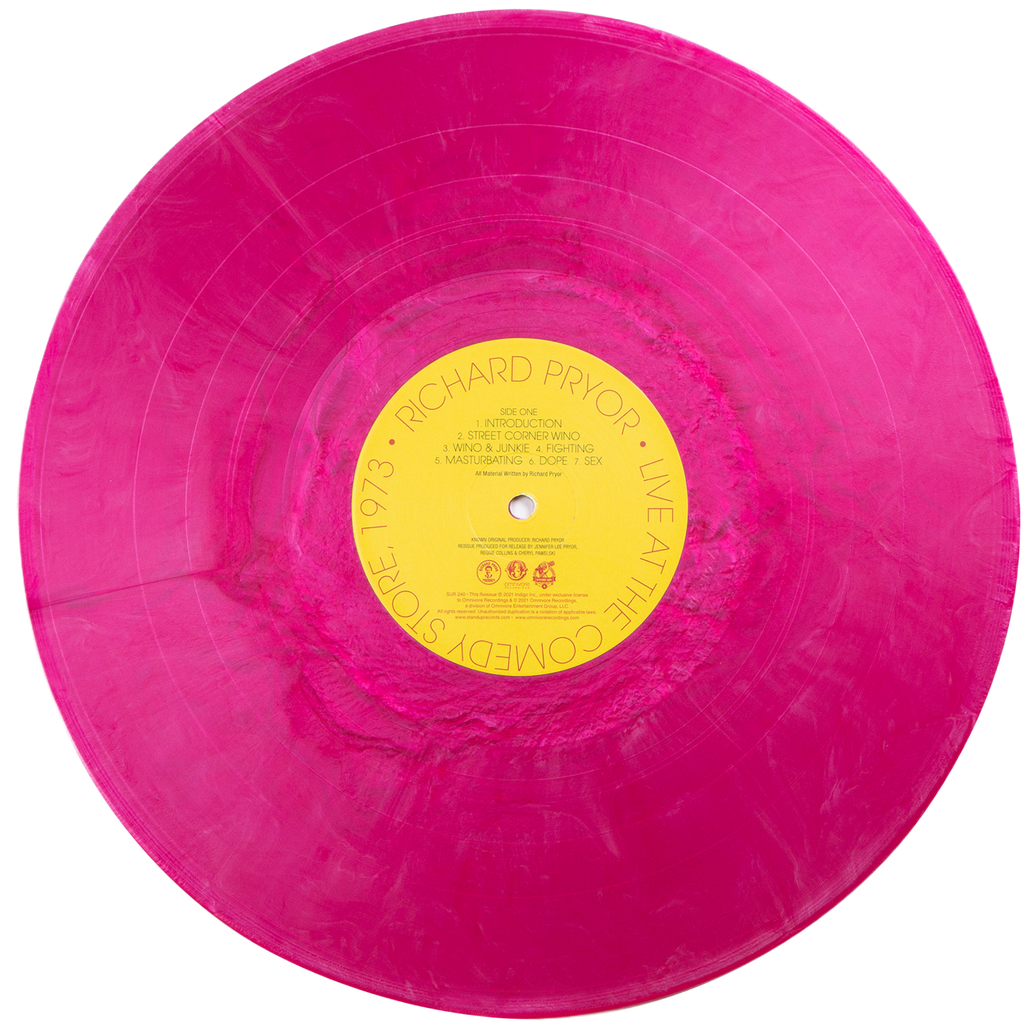 Richard Pryor - Live at The Comedy Store, 1973 (2xLP, Mondo variant Strawberry Shortcake Vinyl)