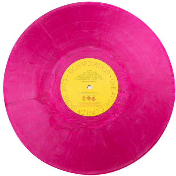 Richard Pryor - Live at The Comedy Store, 1973 (2xLP, Mondo variant Strawberry Shortcake Vinyl)