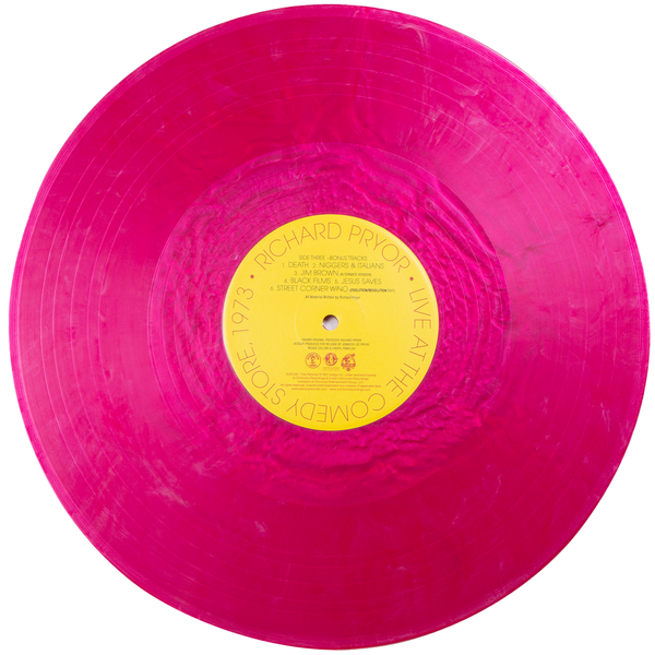 Richard Pryor - Live at The Comedy Store, 1973 (2xLP, Mondo variant Strawberry Shortcake Vinyl)