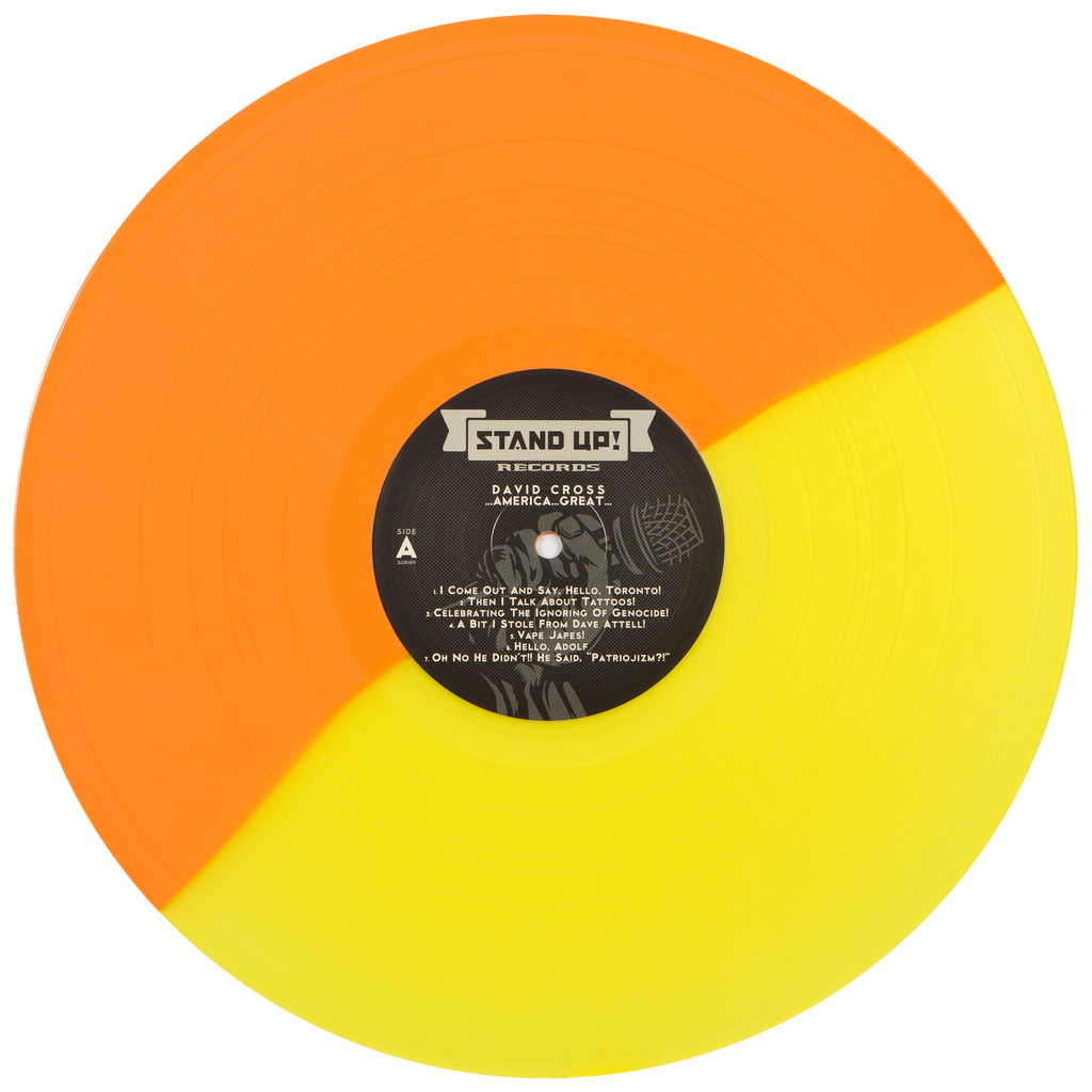 David Cross - ...America...Great... (yellow / orange vinyl)