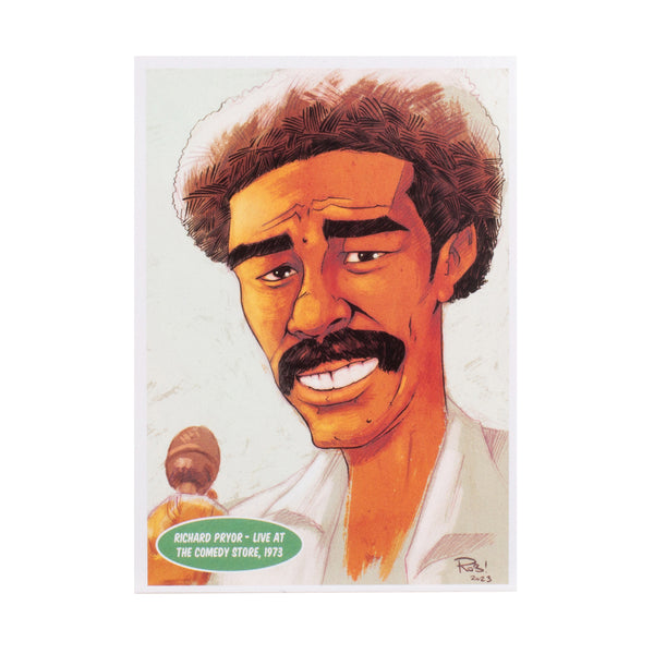 Richard Pryor - Live at The Comedy Store, 1973 (2xLP, SUR exclusive Clear w/Smoke Swirl Vinyl) w/exclusive bonus trading card
