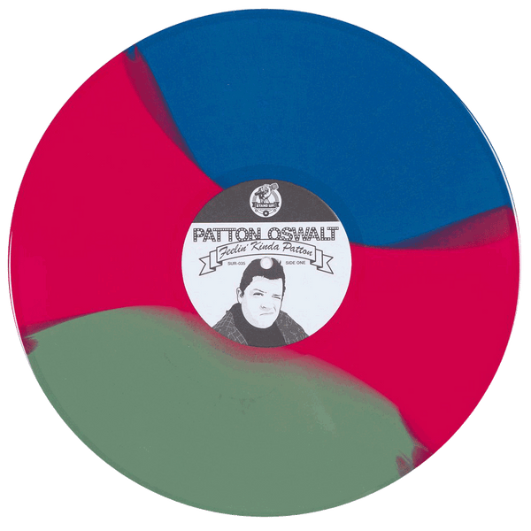 Patton Oswalt - Feelin' Kinda Patton (2nd pressing blue/red/green striped vinyl)