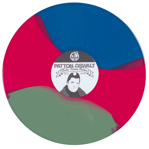 Patton Oswalt - Feelin' Kinda Patton (2nd pressing blue/red/green striped vinyl)