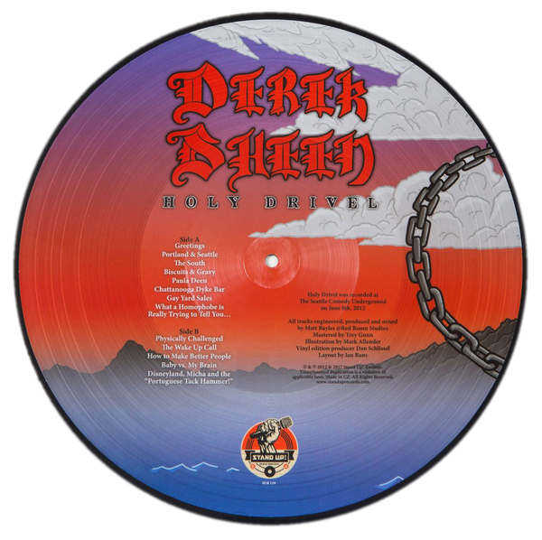 Derek Sheen - Holy Drivel (vinyl - picture disc original art)