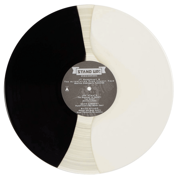 JT Habersaat - Hostile Corporate Takeover (black/clear/white striped vinyl)