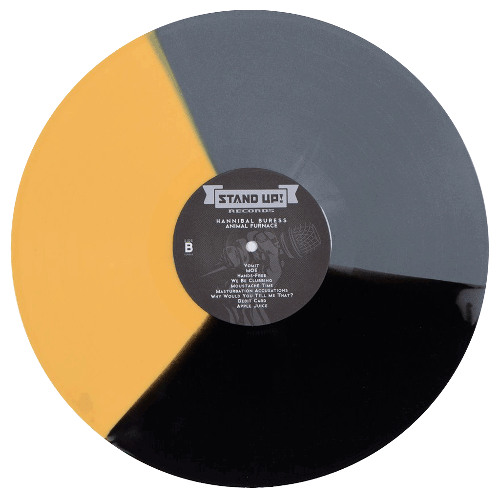 Hannibal Buress - Animal Furnace (black/mustard/silver tri-color vinyl)