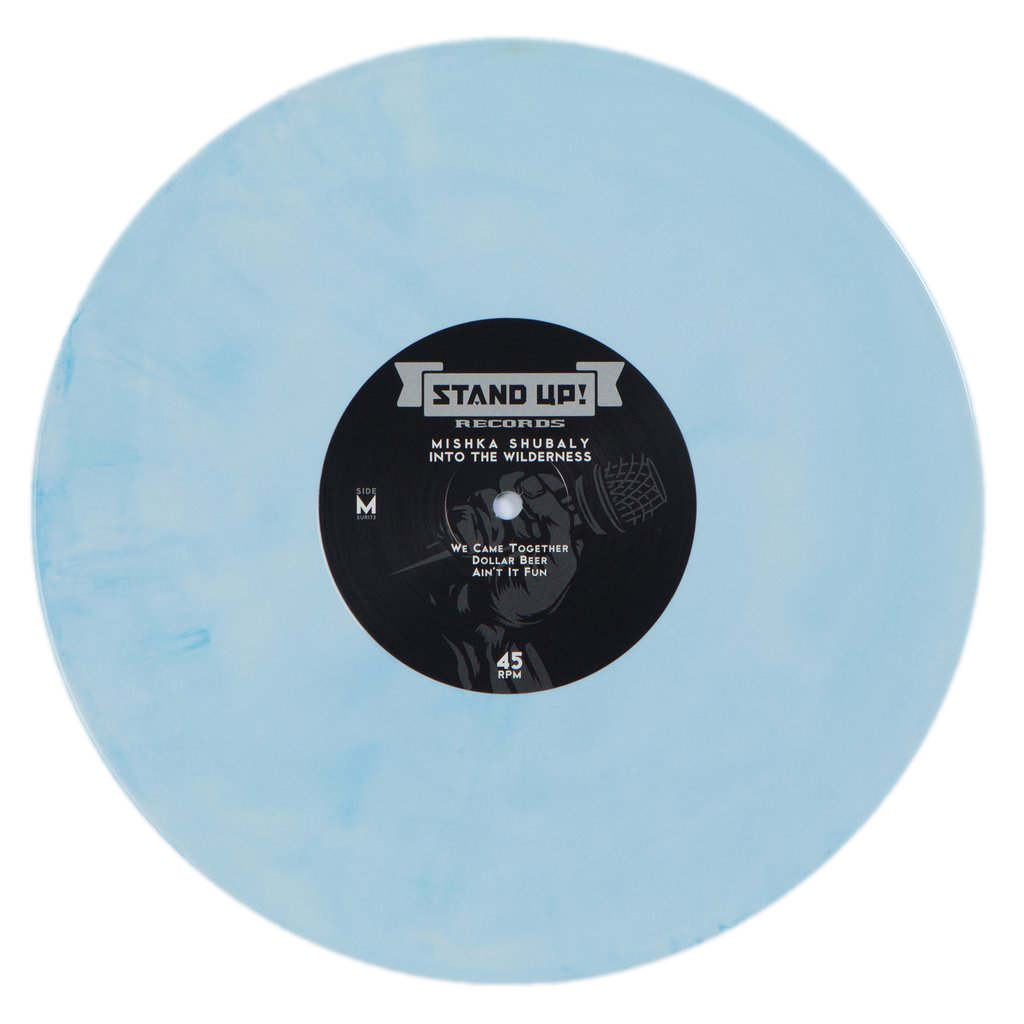 Mishka Shubaly vs. JT Habersaat - Into the Wilderness (white with cyan smoke vinyl)