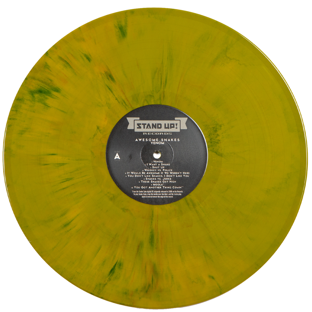 Awesome Snakes - Venom (snake scales vinyl)