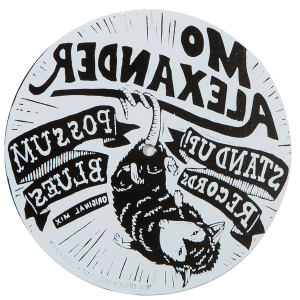 Mo Alexander - "Possum Blues" lathe-cut 7-inch picture disc w/print