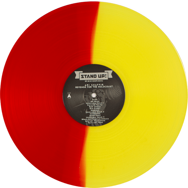 Ari Shaffir - Revenge for the Holocaust (red/yellow split colored vinyl)