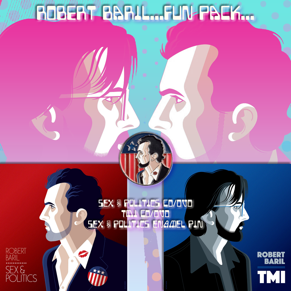 Robert Baril Combo Pack (2 CD/DVD sets & pin)