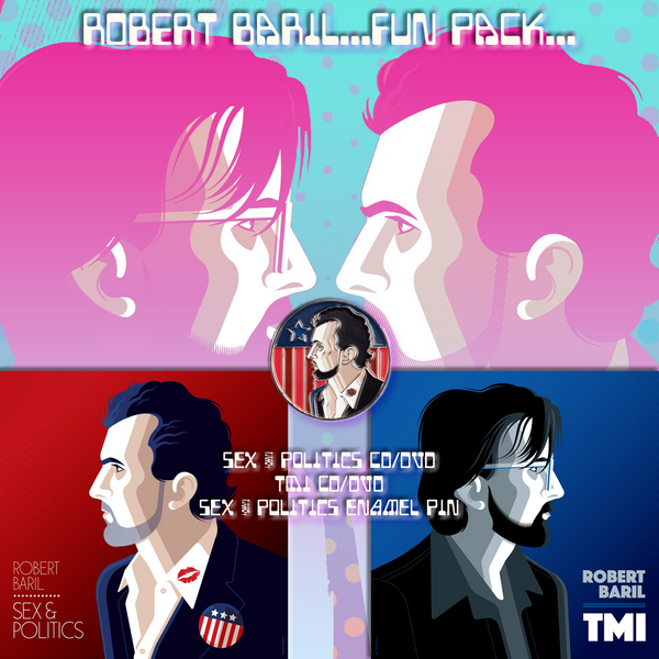 Robert Baril Combo Pack (2 CD/DVD sets & pin)