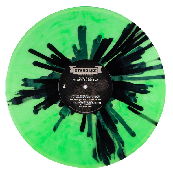 Dick Davy - Presenting… Dick Davy (mint green w/black splatter vinyl)