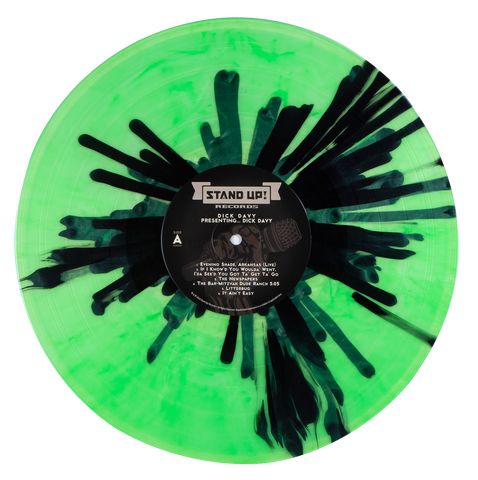Dick Davy - Presenting… Dick Davy (mint green w/black splatter vinyl)