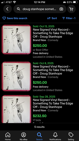 Doug Stanhope - Something to Take the Edge Off (vinyl)