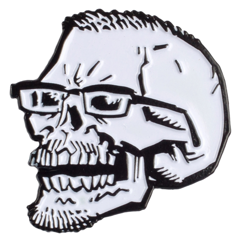 JT Habersaat - Misanthrope Skull Pin
