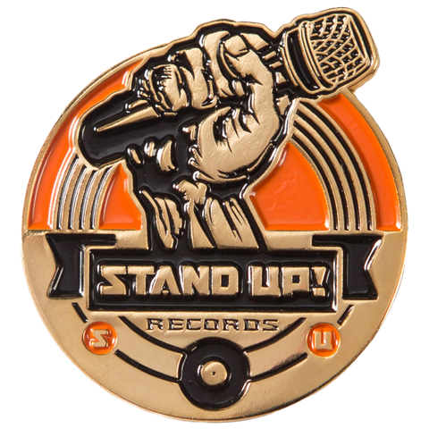 Stand Up! Records Logo Pin