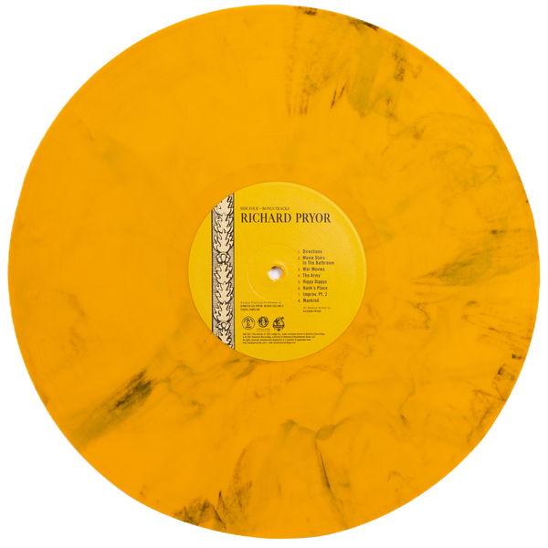 Richard Pryor (2xLP, SUR exclusive Yellow w/Black Splatter Vinyl) w/exclusive bonus trading card