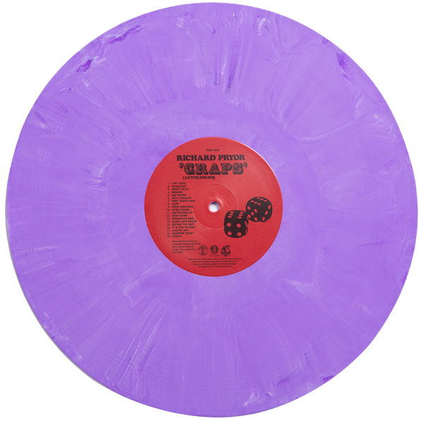 Richard Pryor - 'Craps' (After Hours) (2xLP, Mondo variant Light Purple Blast Vinyl)