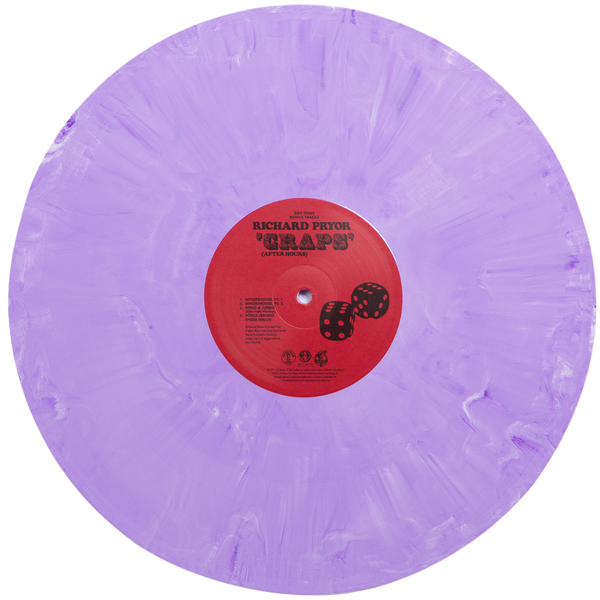Richard Pryor - 'Craps' (After Hours) (2xLP, Mondo variant Light Purple Blast Vinyl)