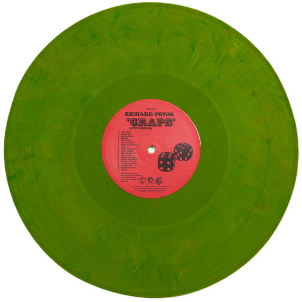 Richard Pryor - 'Craps' (After Hours) (2xLP, SUR exclusive Opaque Olive Vinyl) w/exclusive bonus trading card