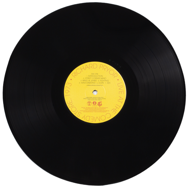 Richard Pryor - Live at The Comedy Store, 1973 (2xLP, retail variant Black Vinyl)
