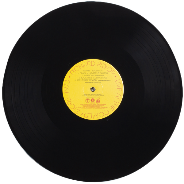Richard Pryor - Live at The Comedy Store, 1973 (2xLP, retail variant Black Vinyl)