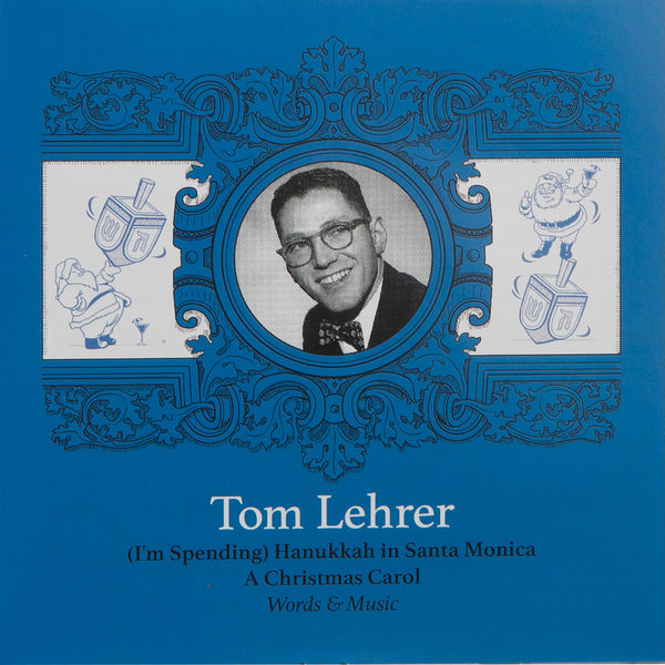 Tom Lehrer - (I'm Spending) Hanukkah in Santa Monica b/w A Christmas Carol (red-blue-green-white 7"vinyl)