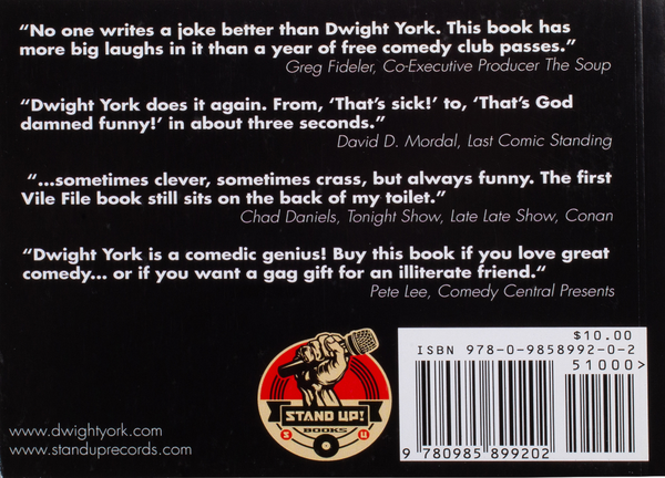 Dwight York - More from the Vile File: 500 Sick Jokes (book)