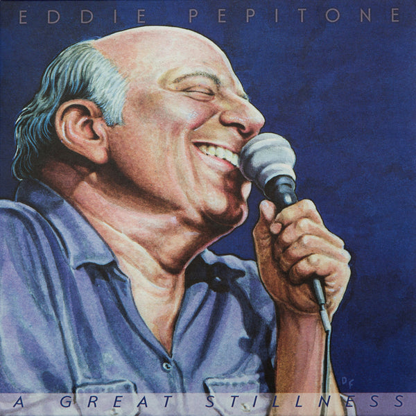 Eddie Pepitone - A Great Stillness (blue/white A-side/B-side vinyl)
