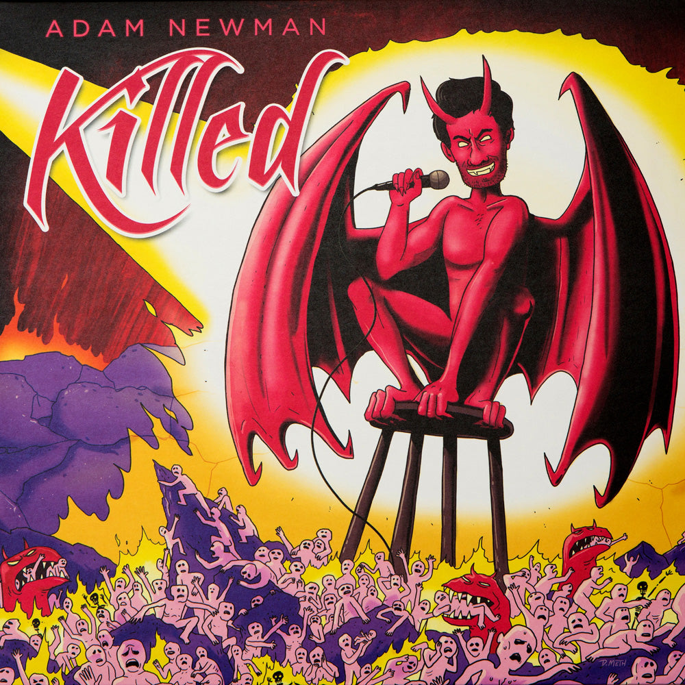 Adam Newman - Killed (red vinyl)