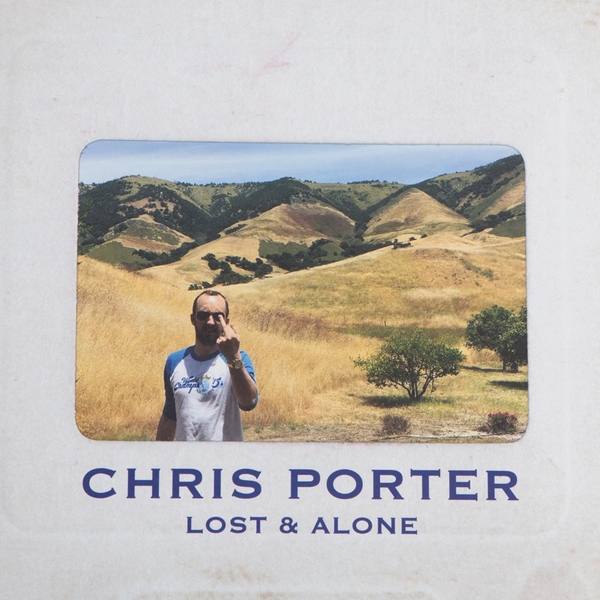 Chris Porter - Lost And Alone (1st pressing blue/bong smoke/green striped tri-color vinyl)
