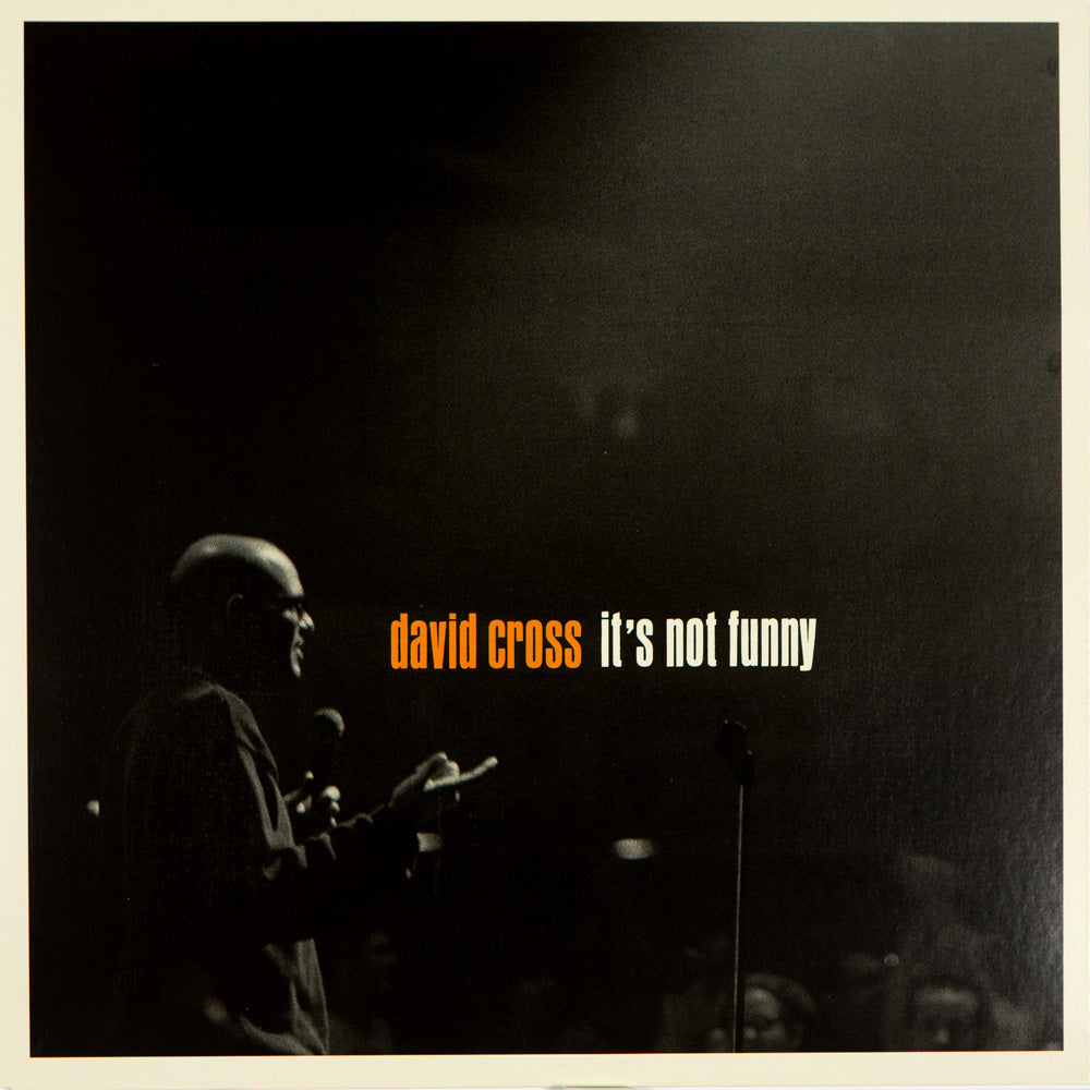 David Cross - It's Not Funny (black vinyl)