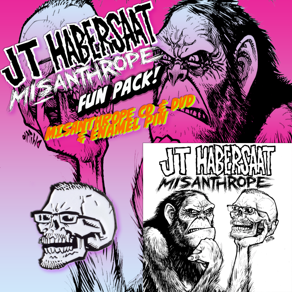JT Habersaat Combo Pack (CD / DVD & pin)