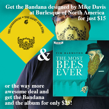 Tim Harmston - The Most Bees Ever (CD + bandana)